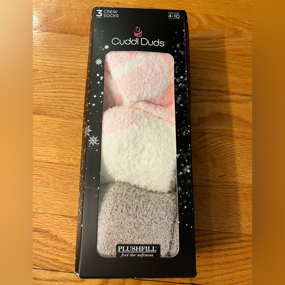 cuddl duds fleece socks set
